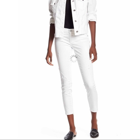 Articles of Society White Ankle Jean St Tropez Sz 32 NEW - Picture 4 of 4